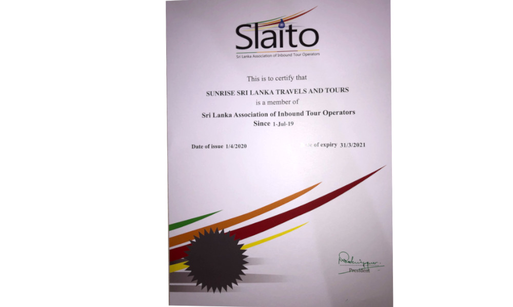 slaito certificate